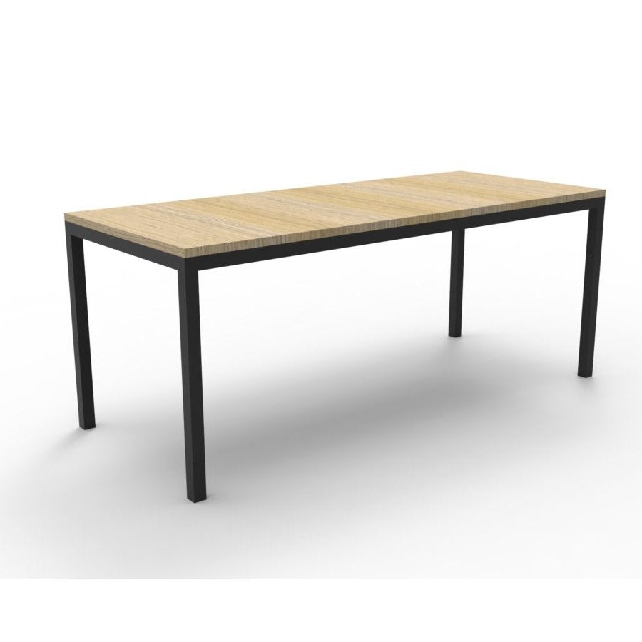 Black Frame Training Table