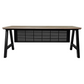 Pitch Office Desk with Privacy Panel