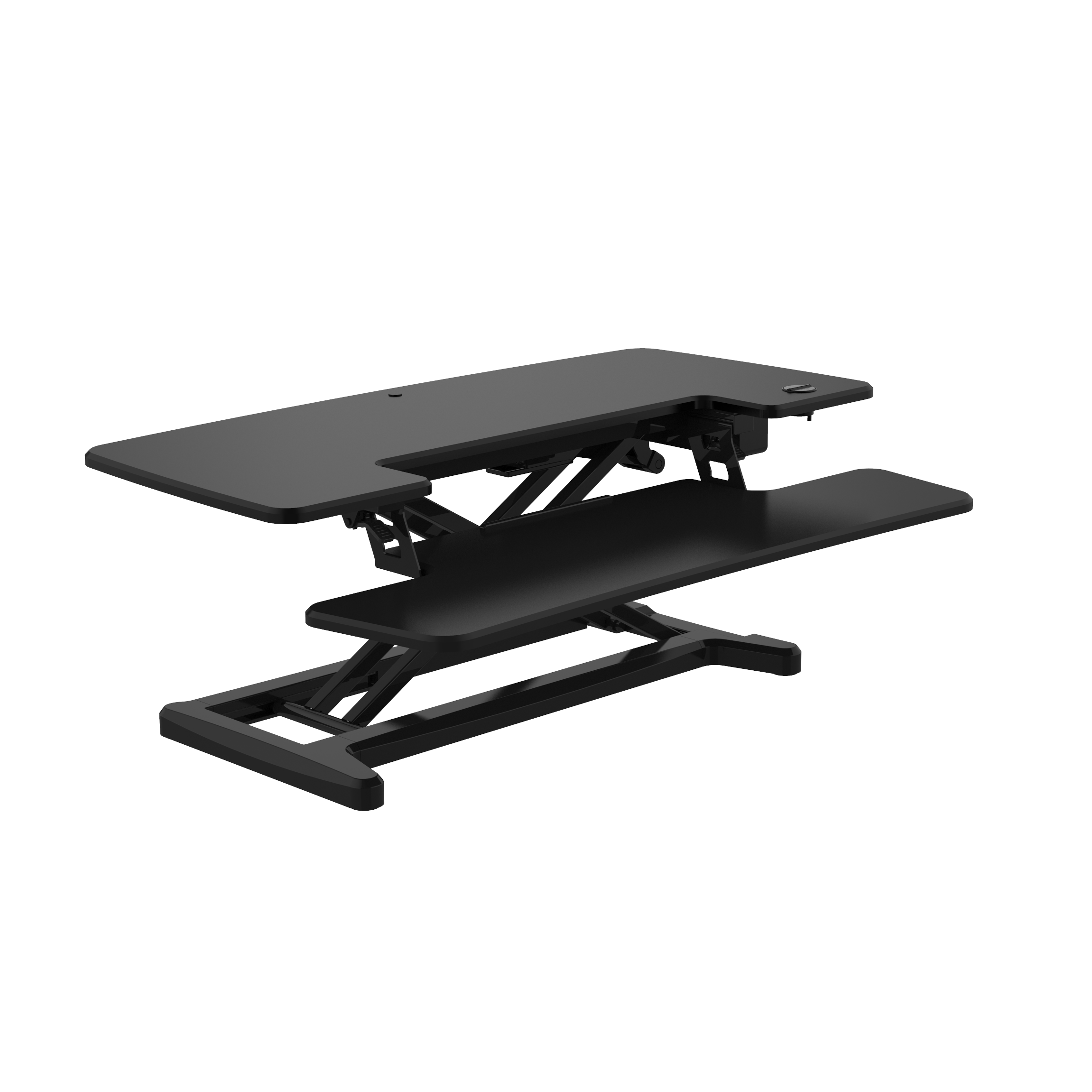 Premium Electric Sit Stand Riser – Office Fitout Design