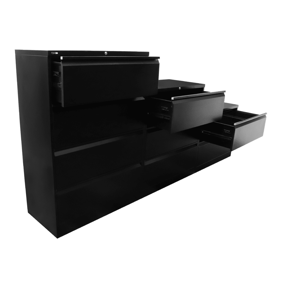 Impact Three Drawer Lateral Filing Cabinet