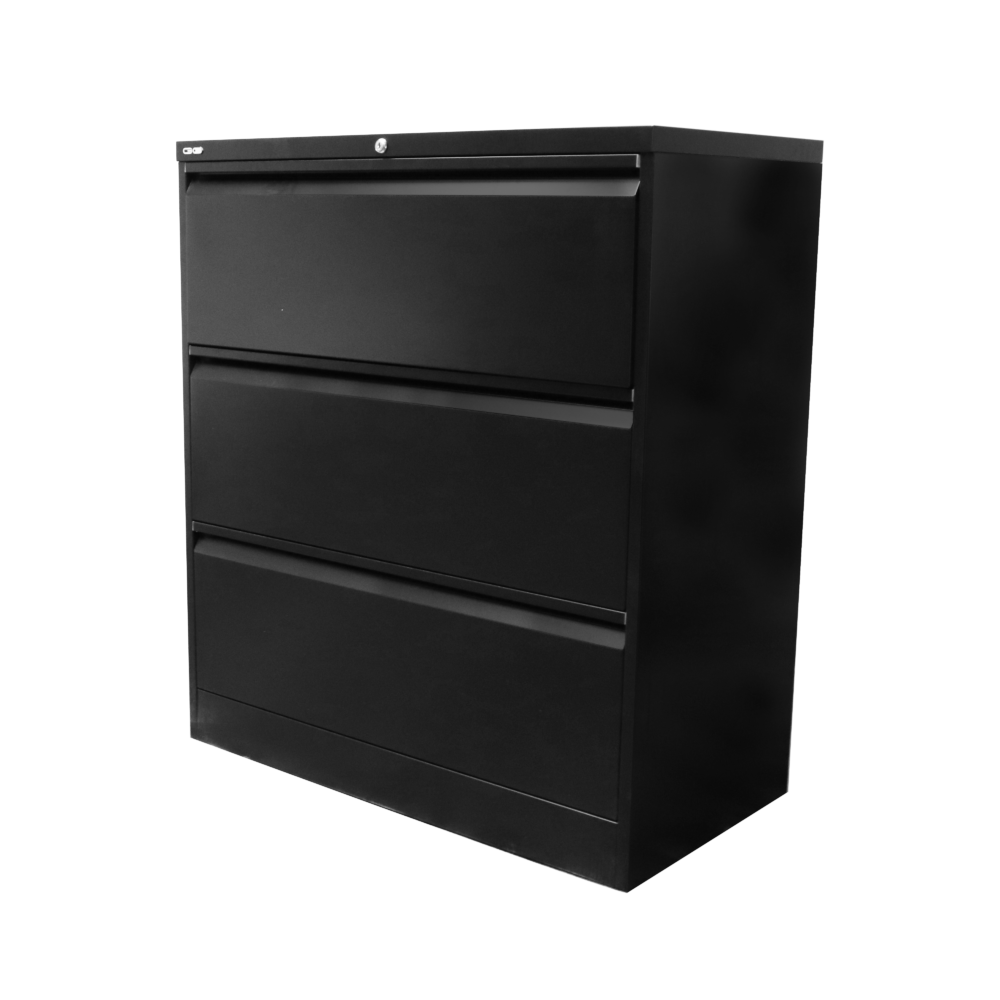 Impact Three Drawer Lateral Filing Cabinet