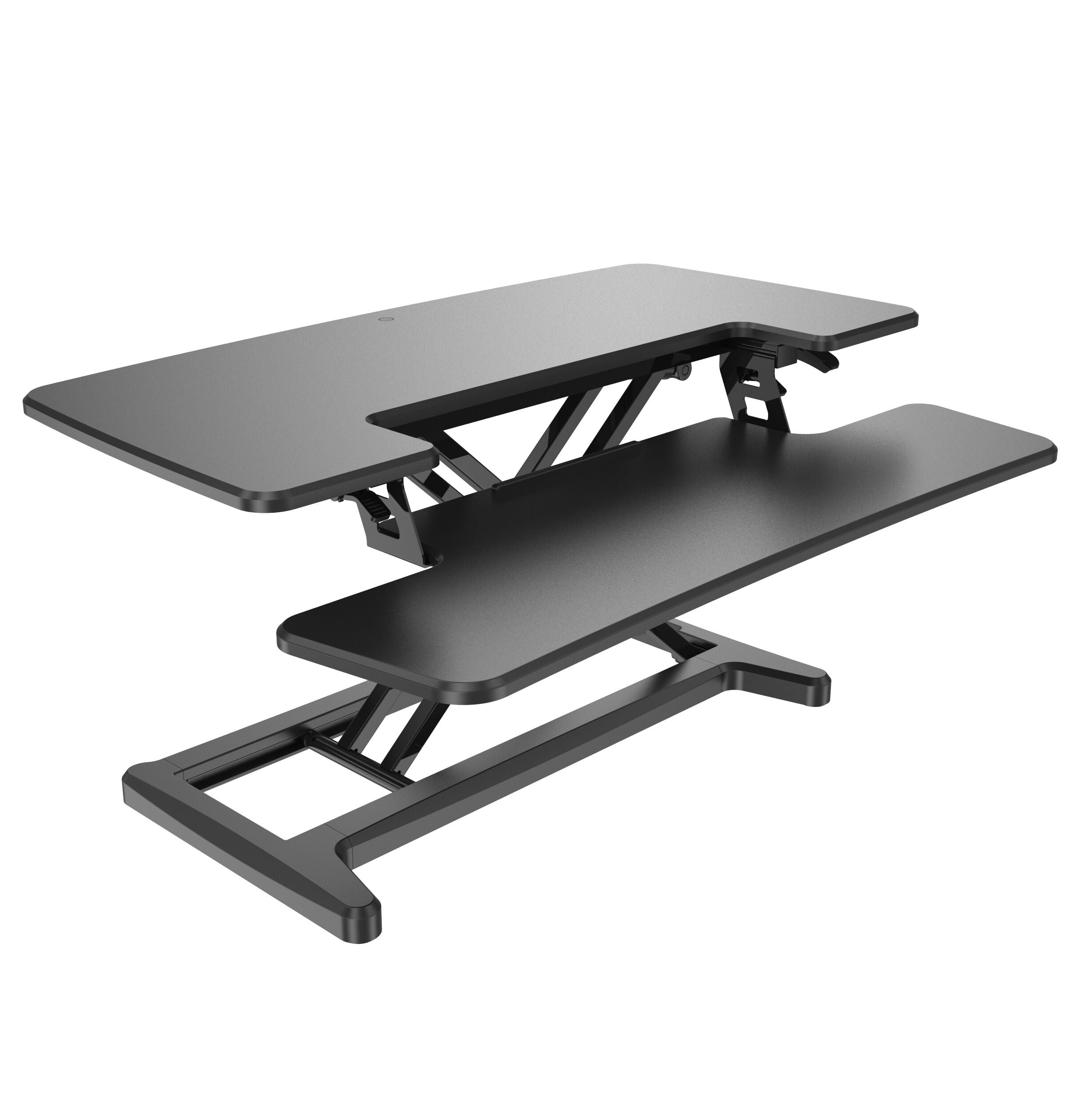 Manual Sit Stand Desk Riser – Office Fitout Design
