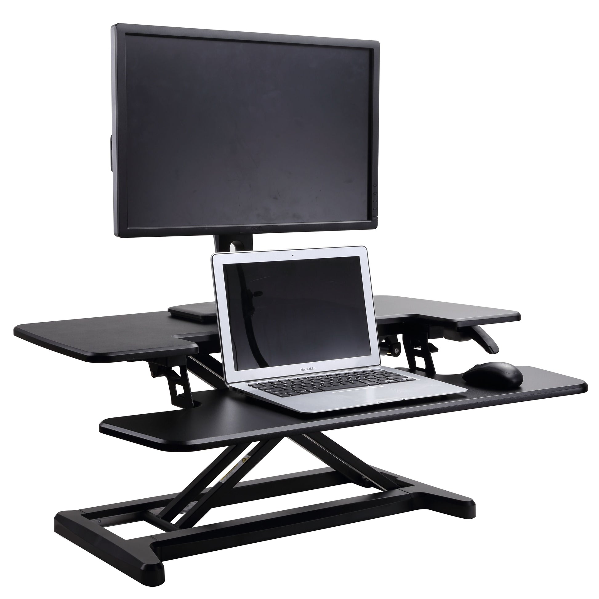Premium Manual Sit Stand Desk Riser