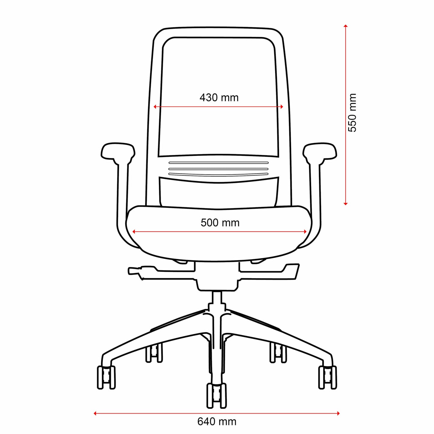 Buro Konfurb Luna Operator Chair