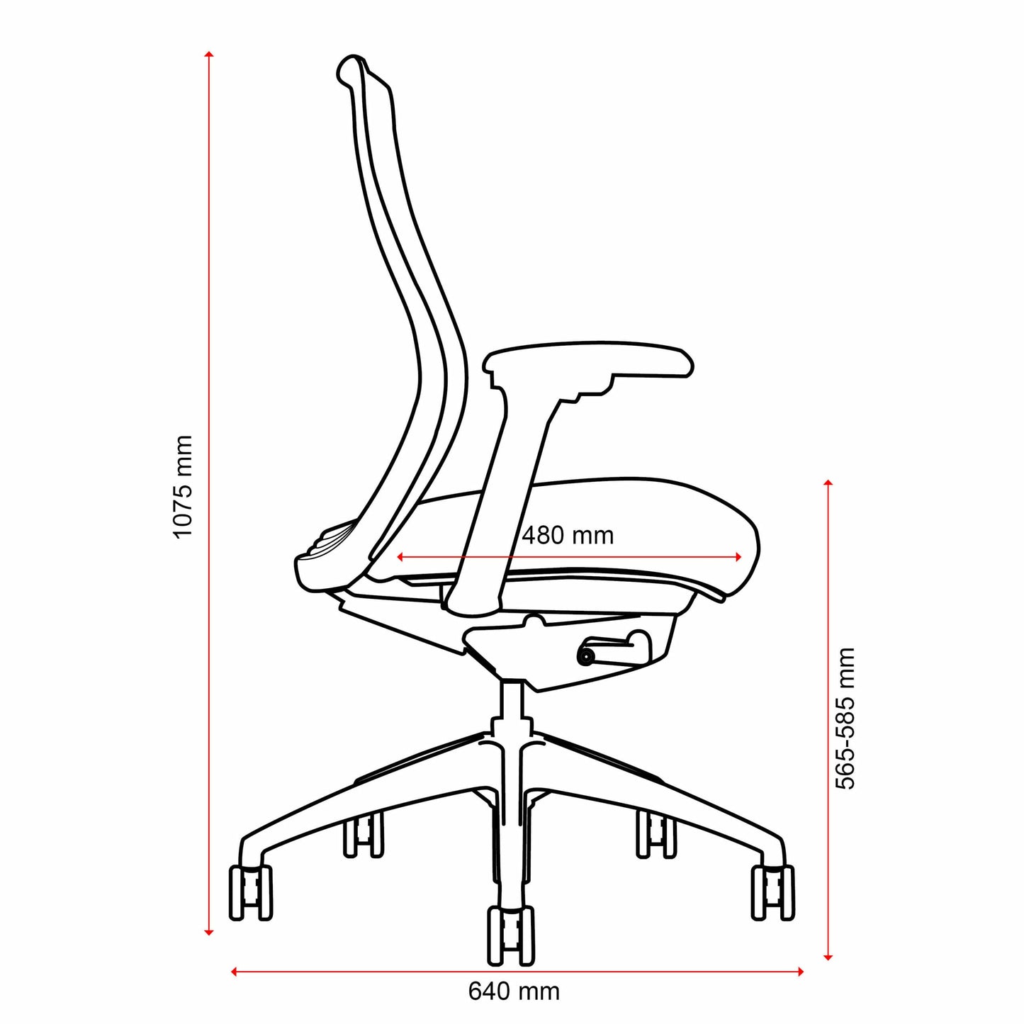 Buro Konfurb Luna Operator Chair