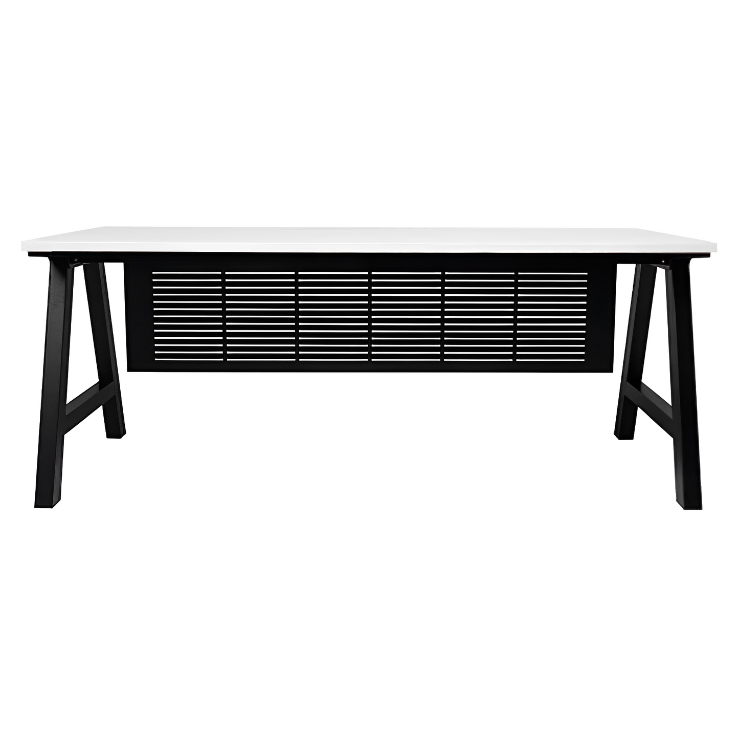 Pitch Office Desk with Privacy Panel