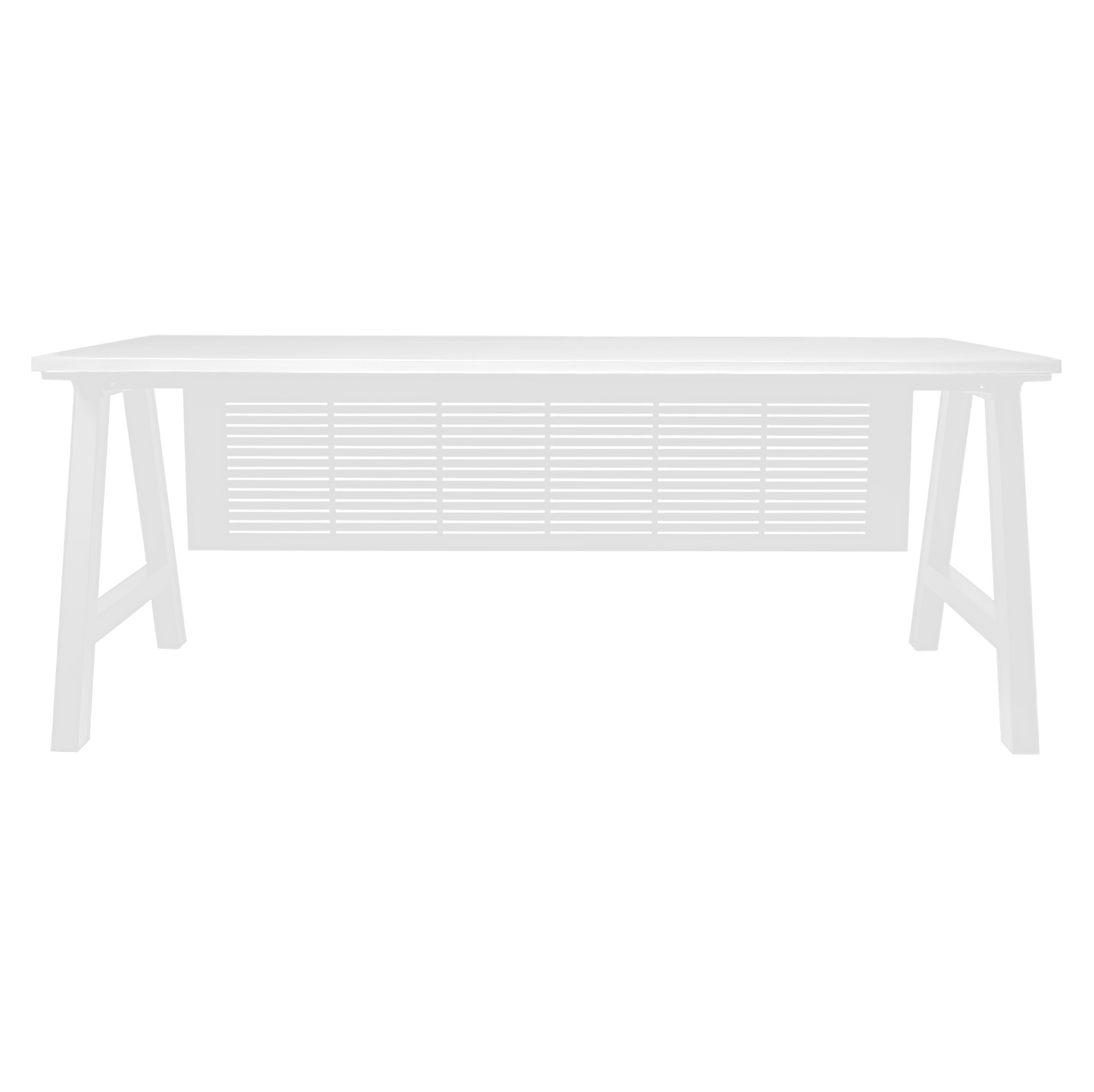 Pitch Office Desk with Privacy Panel