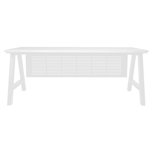 Pitch Office Desk with Privacy Panel