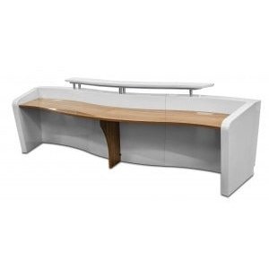 Wave Reception Counter – Office Fitout Design