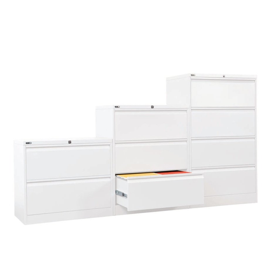 Impact Three Drawer Lateral Filing Cabinet