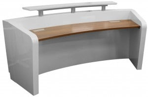 Urbane Reception Counter – Office Fitout Design